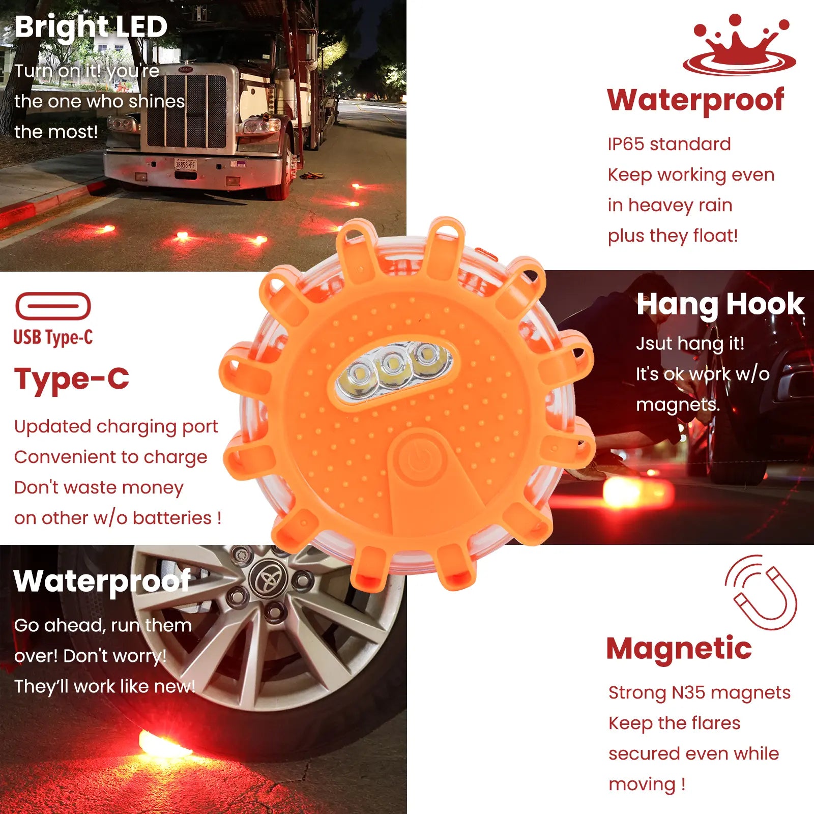 Flares Emergency Lights