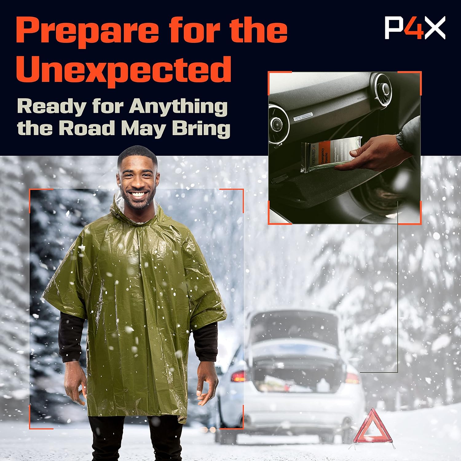 Emergency Rain Poncho – Ultimate Waterproof